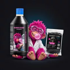   Akciós duó: Bubblegum autósampon 1L + Monkey Paw mosókesztyű
