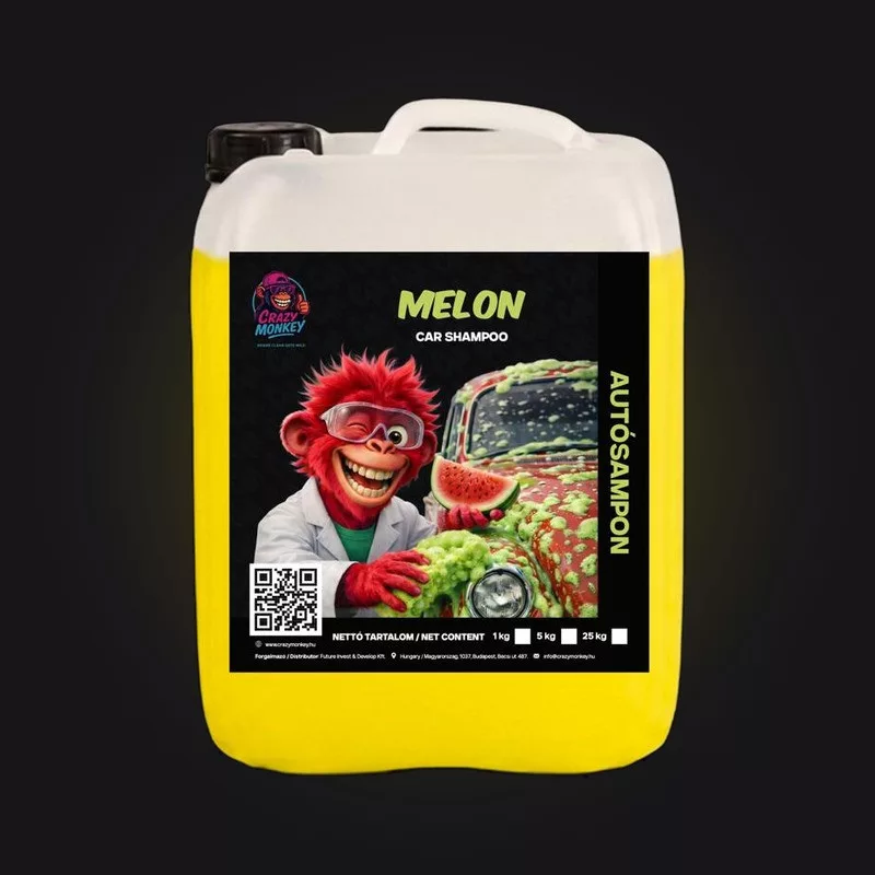 Melon Shampoo pH-semleges autósampon 5kg