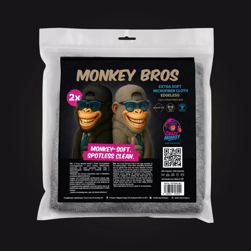 Monkey Bros extrapuha mikroszálas kendő