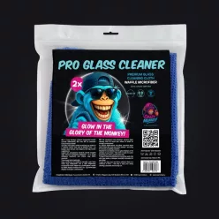 Pro Glass Cleaner Waffle mikroszálas kendő