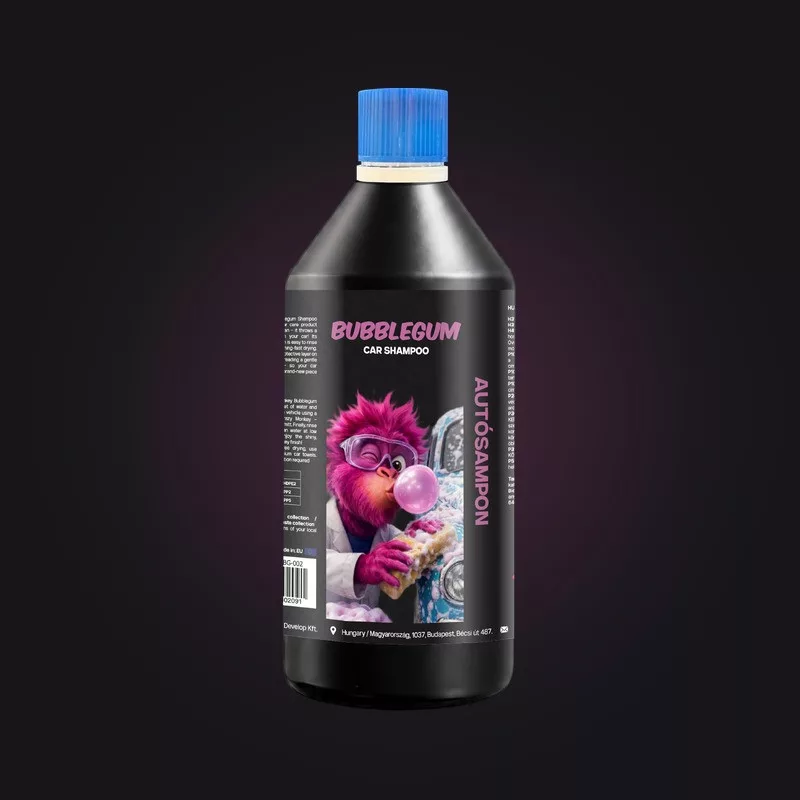 Bubble Gum Car Shampoo autósampon 1L